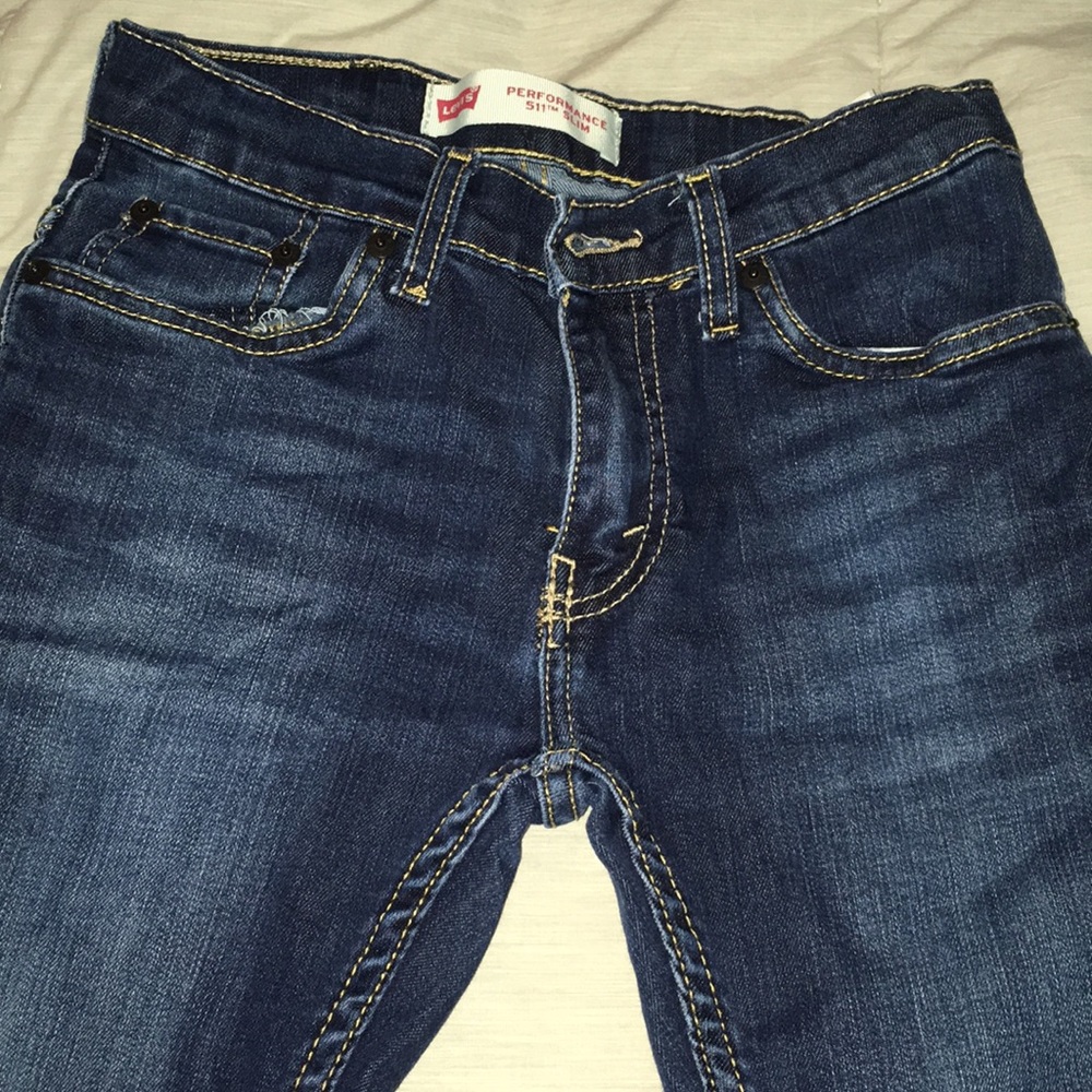 Boys Levi’s Performance 511 Slim, 12 Reg